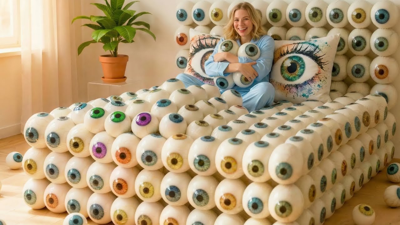 This Crazy AI Bed Looks Impossible to Be Real 🛏️🤯 Super Ultimate Satisfying ASMR Visuals