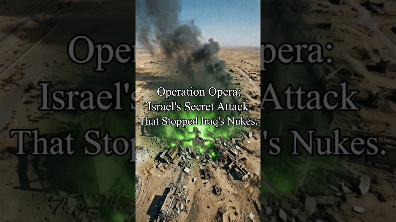 Operation Opera: Israel&rsquo;s Secret Attack That Destroyed Iraq's Nukes