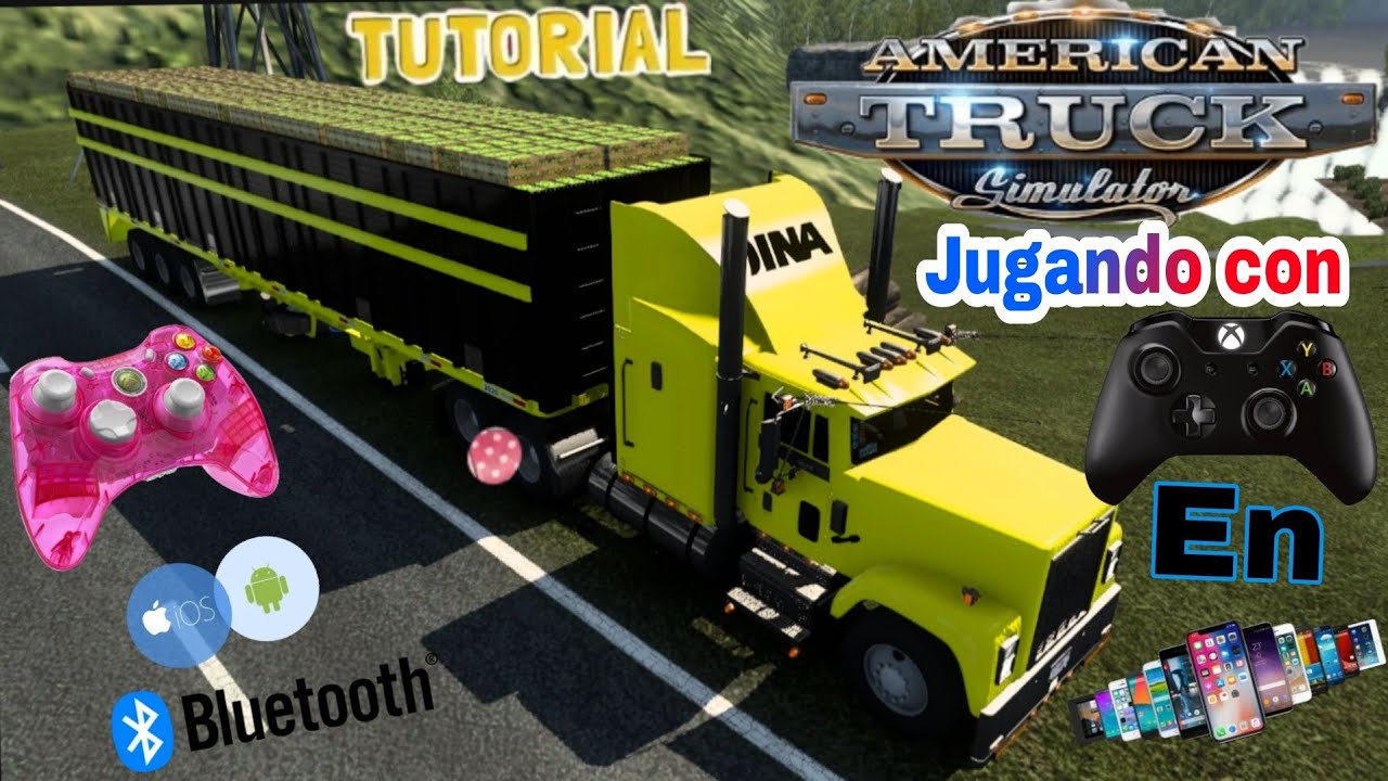 Cómo Jugar Américan Truck Simulator Con Control De Xbox en Android & iOS ( Tutorial)