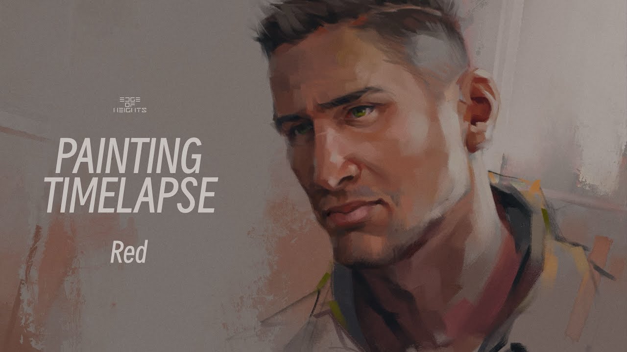Edge of Heights - OC Red - Painting Timelapse