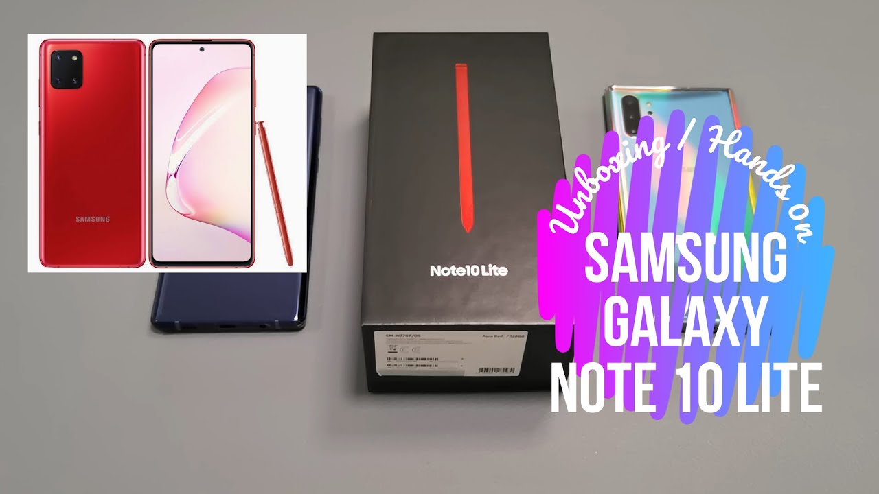 Galaxy NOTE 10 LITE , CAN IT HANG WITH THE BIG BOYS??