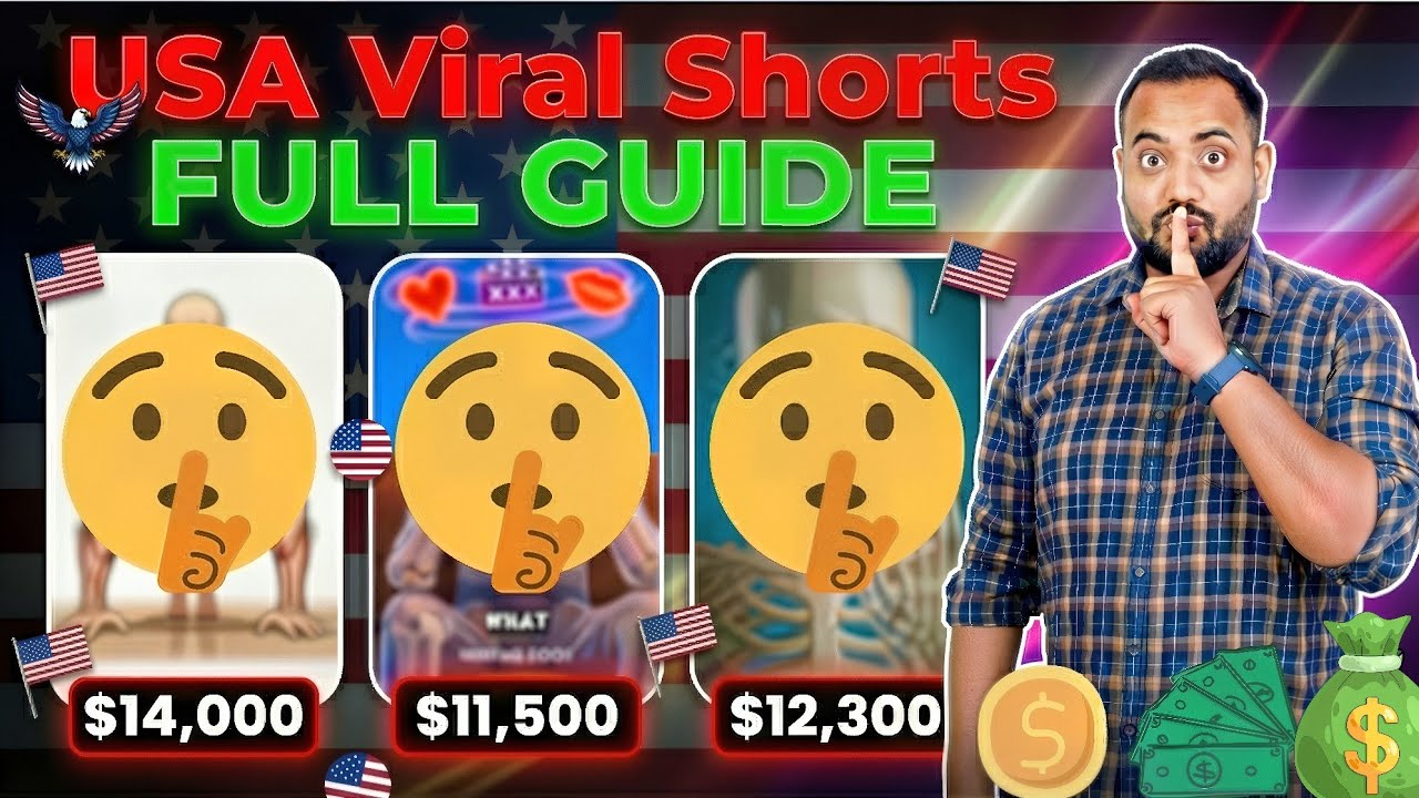 🔥अम्बानी भी आपसे उधार लेगा अगर ये USA AI Shorts बनाना सीख लोगे तो | | USA channel kaise banaye