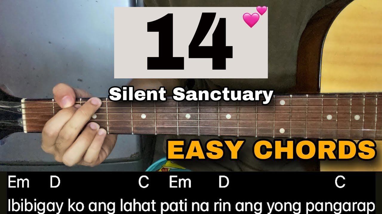 14 - Silent Sanctuary | EASY GUITAR TUTORIAL
