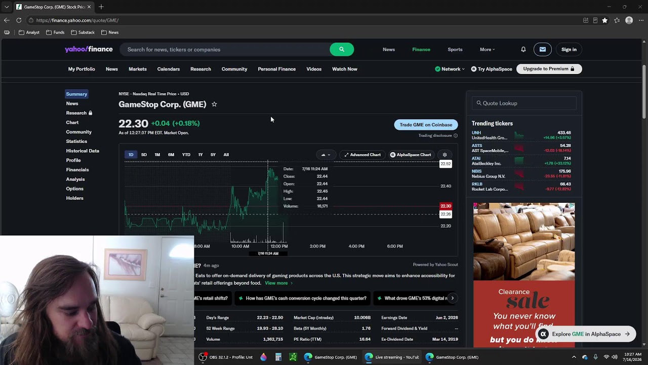 GAMESTOP CEO RYAN COHEN INTERVIEW BLOOMBERG LIVE