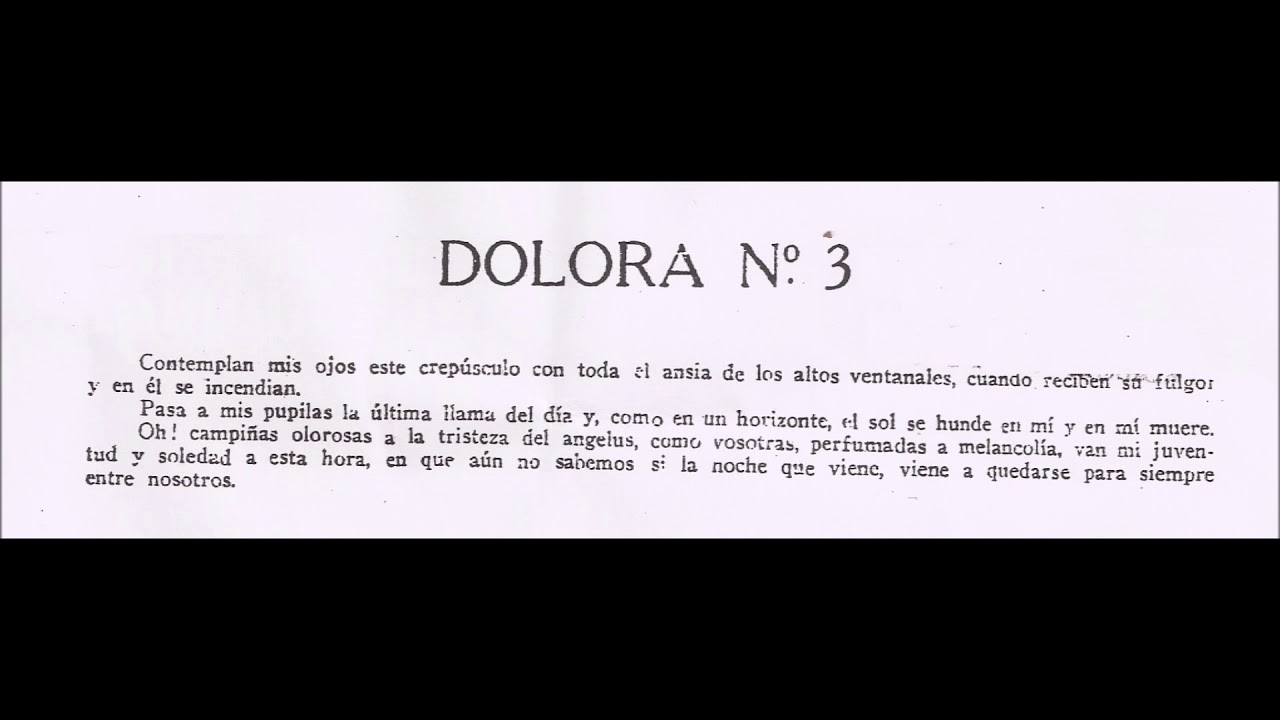 Doloras (1914) - Alfonso Leng