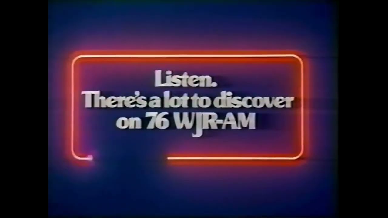1980 Detroit Commercial: WJR 760-AM Chef Duglass