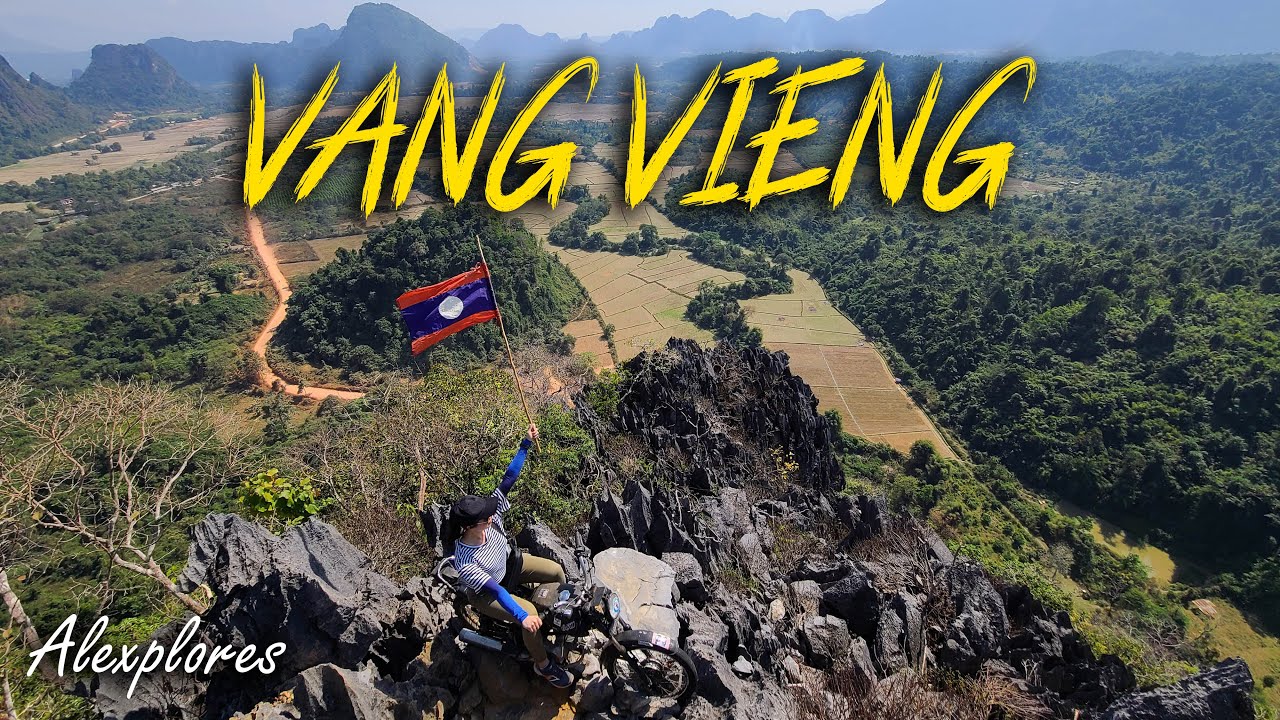 Bay lên Vang Viêng – thị trấn nhỏ đẹp nhất nước Lào | ວັງວຽງ | PHƯỢT LÀO bằng Ô TÔ (P4)