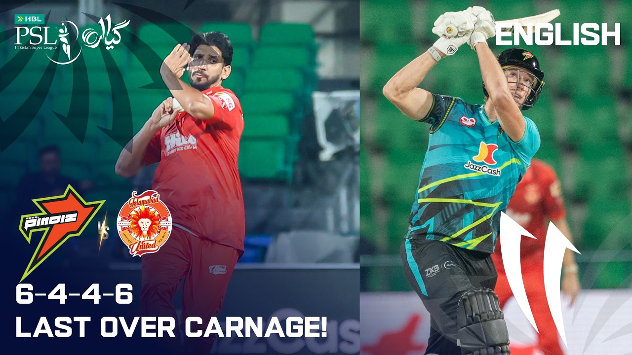 Dian Forrester Destroys Salman Irshad in Final Over 💥| Rawalpindiz vs Islamabad | PSL 11 | MZB1K