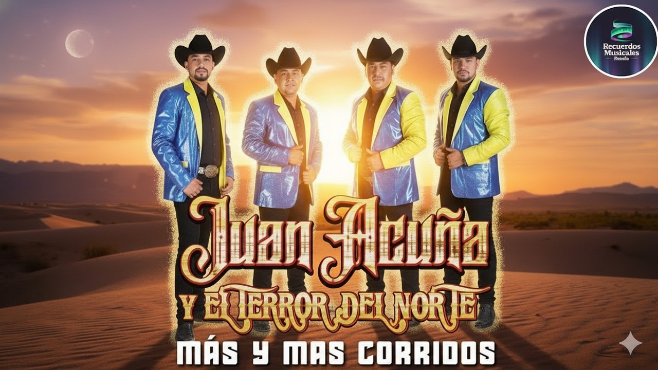 Juan Acuña y El Terror Del Norte - Puros Corridos y Norteñas - Top Grandes Éxitos