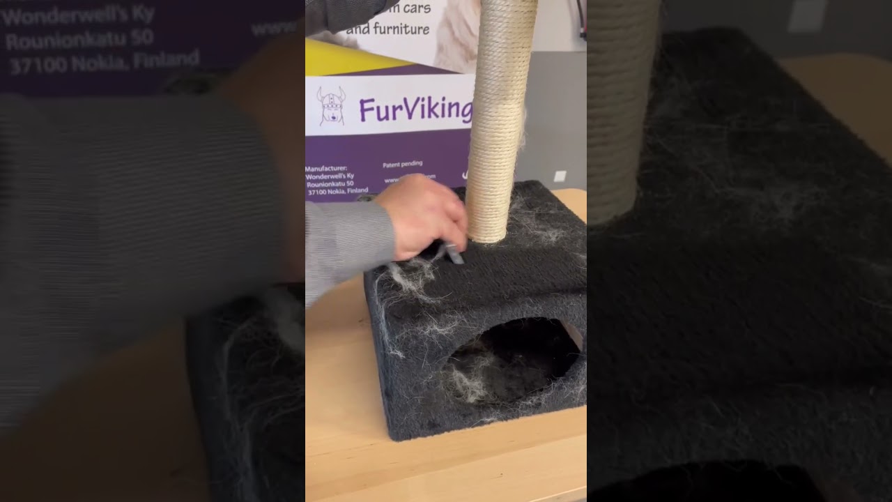 Pet hair everywhere? FurViking is here to help! On Amazon