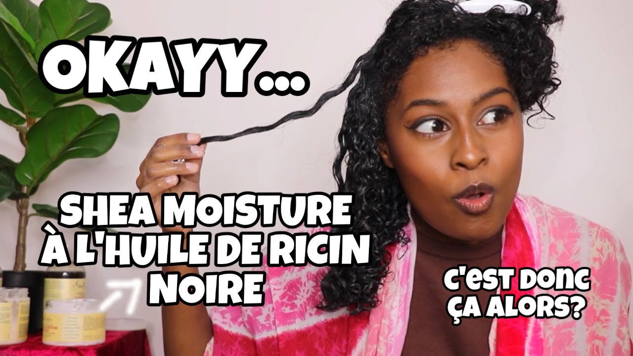 SHEA MOISTURE C'EST QUOI MES CHEVEUX LÀ?? ILS M'ONT EU!!
