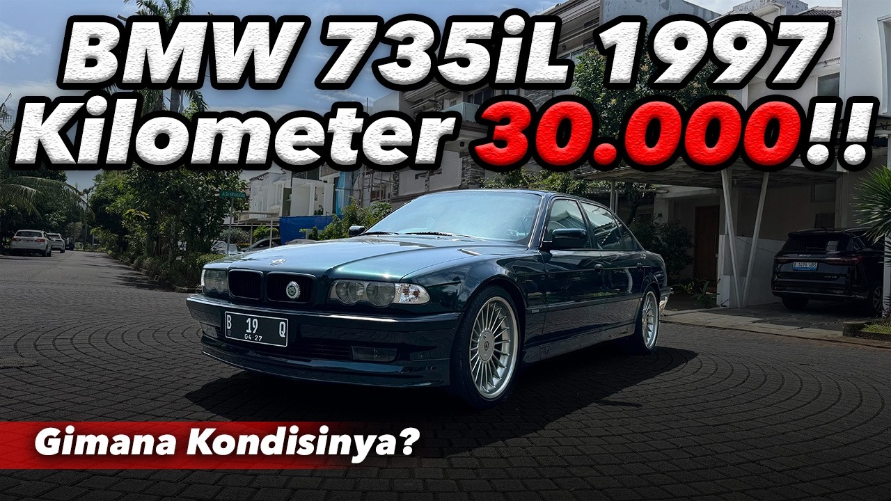 BMW 735iL 1997 - Kilometer 30.000!!....