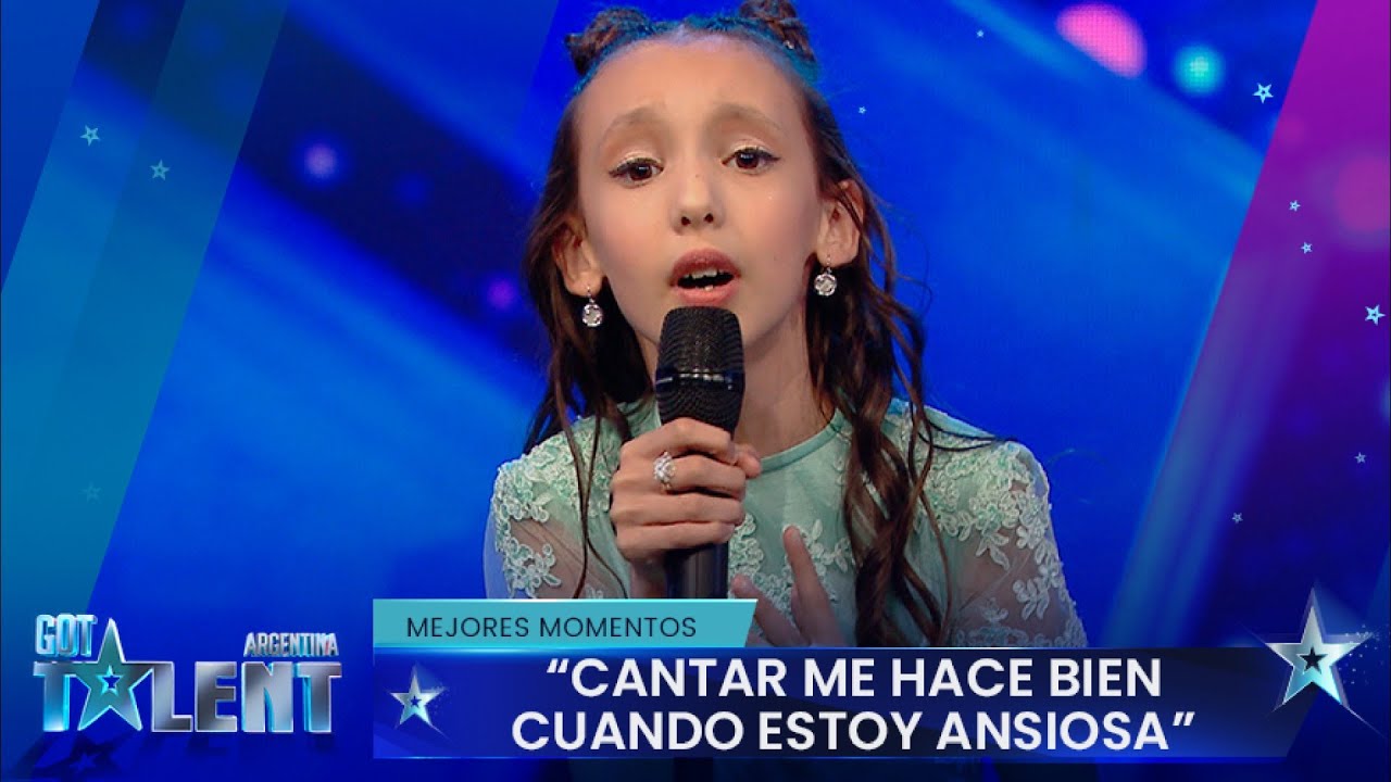 9 años, un peluche de la suerte y una voz increíble - Got Talent Argentina 2023