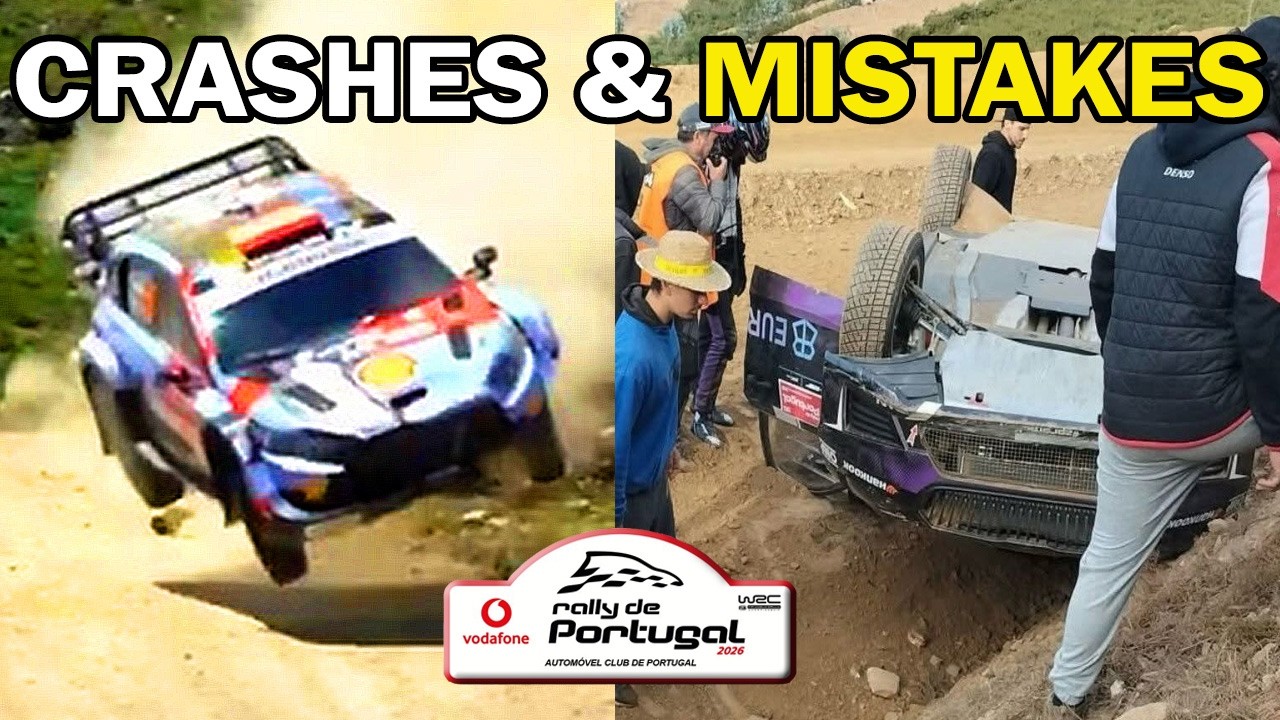🇵🇹 Ралли Португалии WRC 2026 | 💥АВАРИИ, ОШИБКИ💥 Лучшие моменты - Основные события