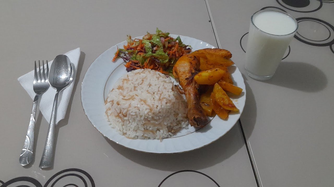 Patates ve tavuk yemeği🍗🥔🍖