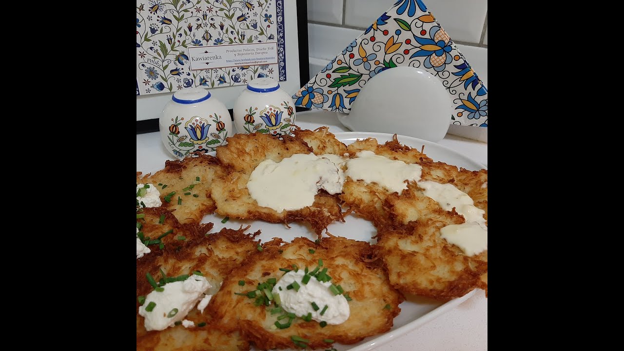 Placki ziemniaczane - Tortitas de papa - Latkes