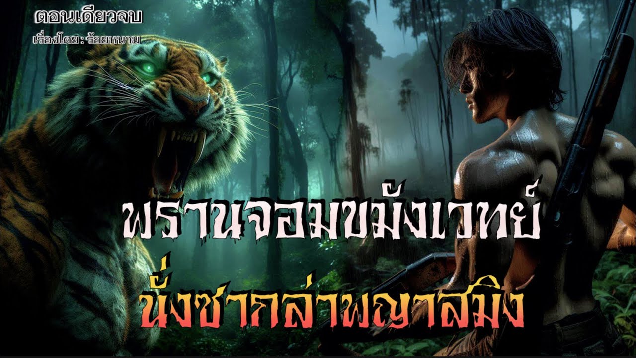 พรานจอมขมังเวทย์..นั่งซากล่าสมิง | เรื่องเล่าจากพรานป่า (ตอนเดียวจบ)