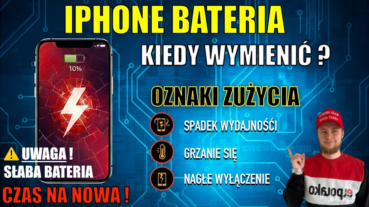Kiedy wymienić baterię w iPhonie? Objawy zużycia baterii &ndash; cały poradnik