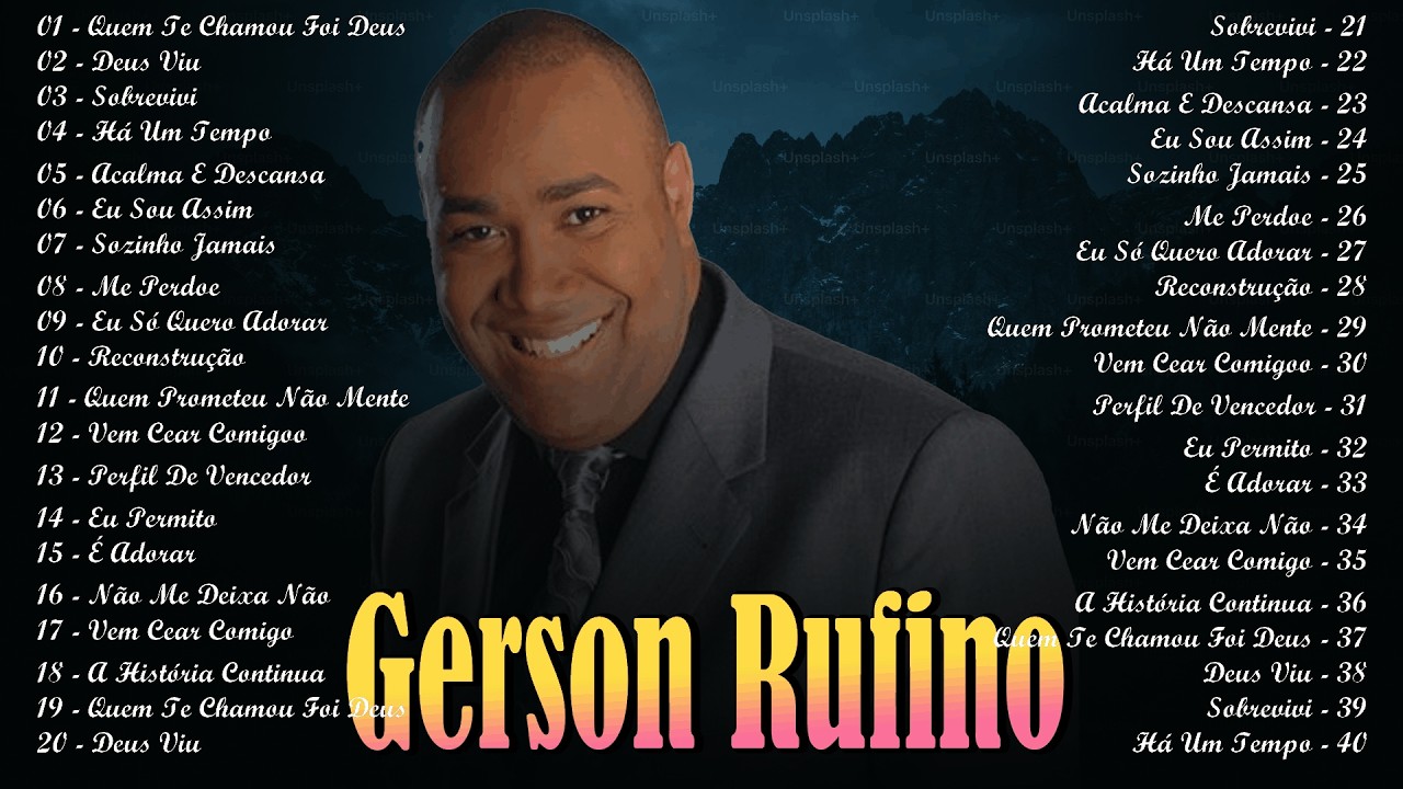 Louvores Eternos 2026 - Gerson Rufino   Deus Reina Sempre,Chuva de Glória,Cântico Profundo
