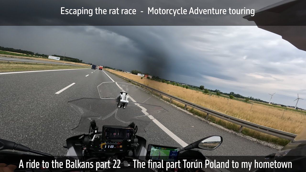 Motorcycle Adventure touring / Toruń  / The escape from the rat race 22