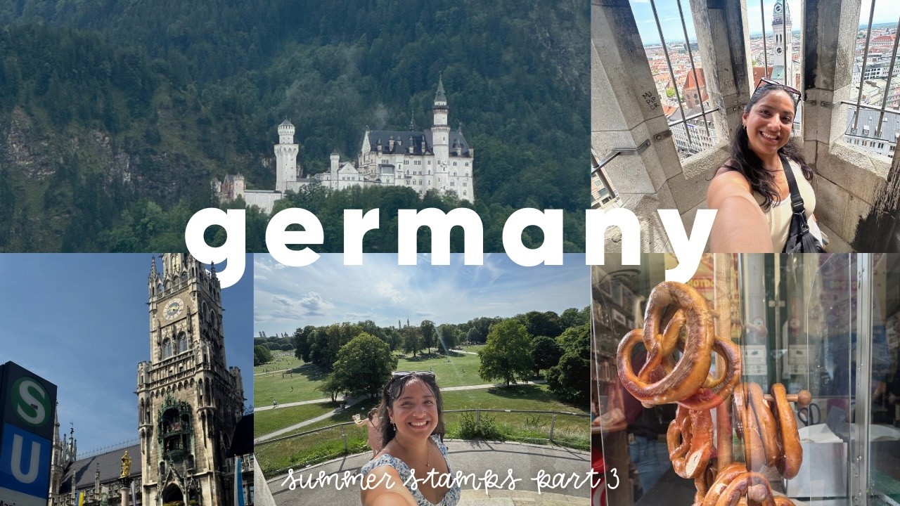 Munich, Germany Travel Vlog 🇩🇪🥨 | Summer Stamps Pt. 3 (EF Ultimate Break)