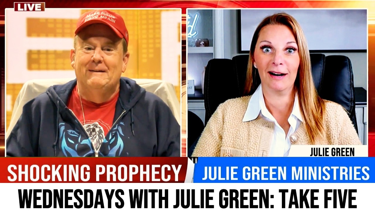 JULIE GREEN PROPHETIC WORD Updates April 8, 2026 ✝️ Wednesdays with Julie Green | Take FiVe
