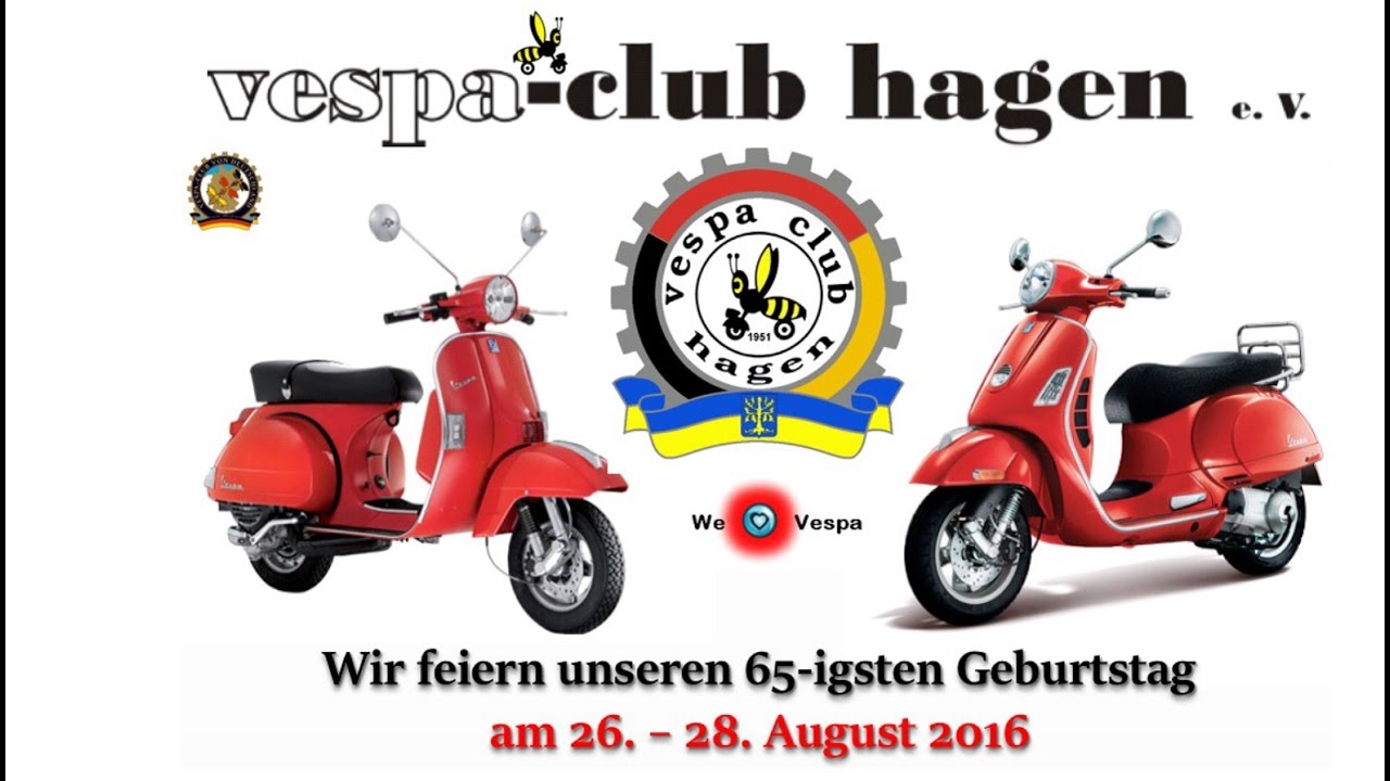 Vespa Club Hagen  |  65er Vesparty