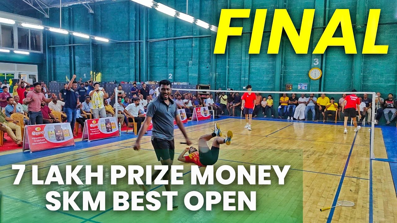 BENNET ANTONY/EDWIN JOY VS ARYA/DHRUV THAKORE | SKM BEST OPEN BADMINTON TOURNAMENT 2025 FINAL-ERODE