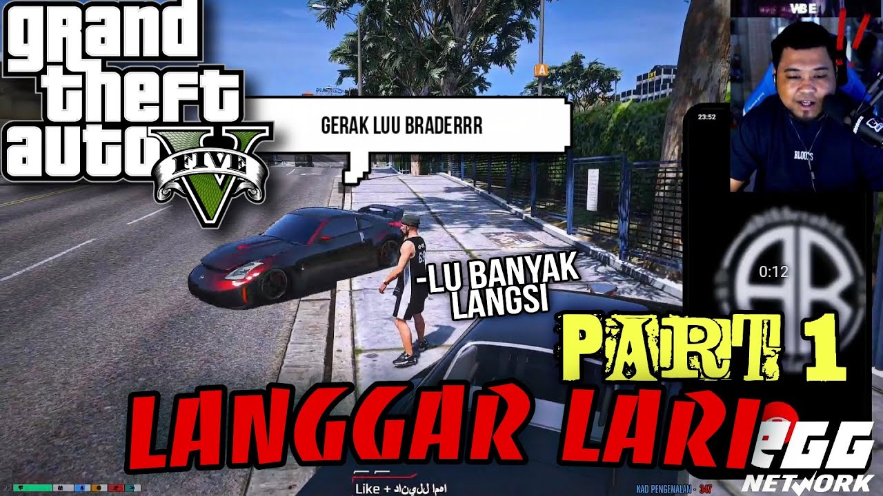 🔴 GTA V | Chiko Langgar Lari PART 1