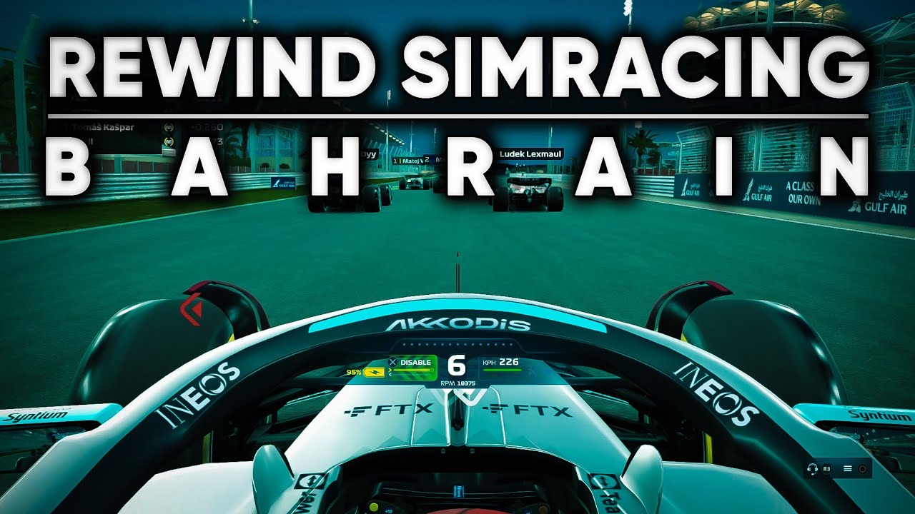 F1 22 | REWIND SIMRACING | Funny Bahrain Incident