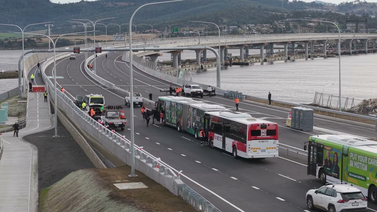 Bridgewater Bridge official opening