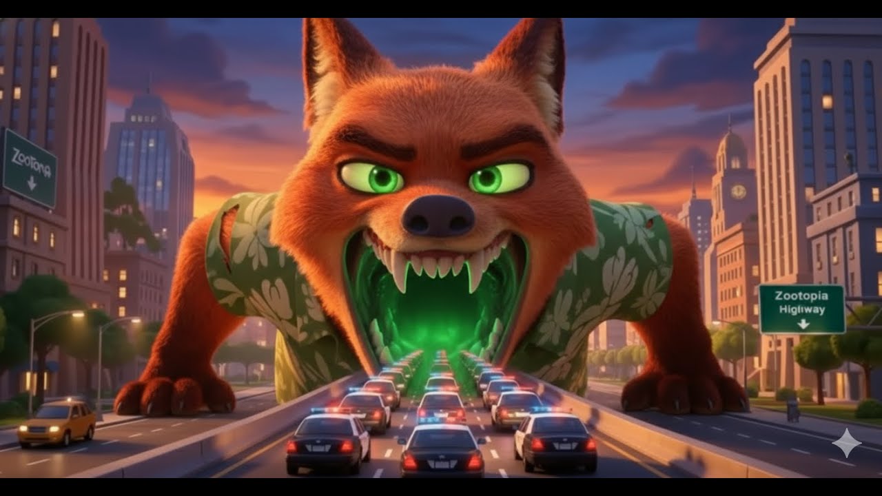 🐰🐛 Nick Eats Everything After Swallowing a Magic Micky | Zootopia 2 Animation