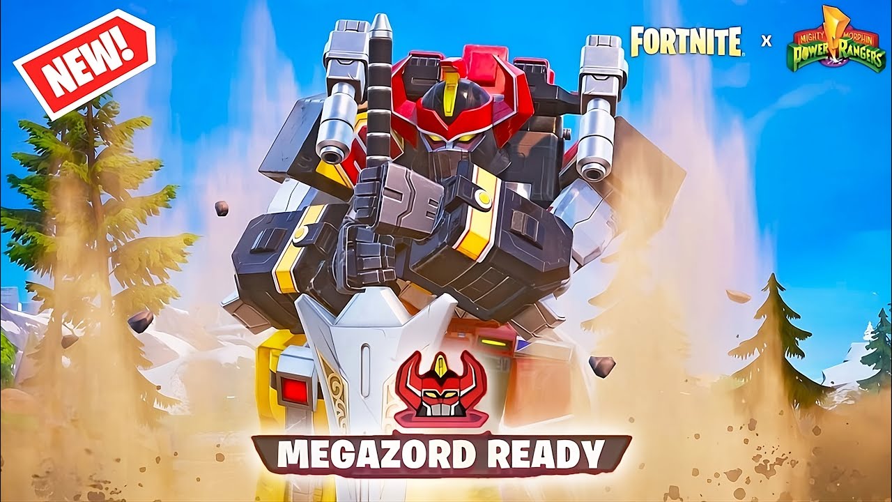 Fortnite New Megazord Boss – Full Gameplay! (Season 4 Update)