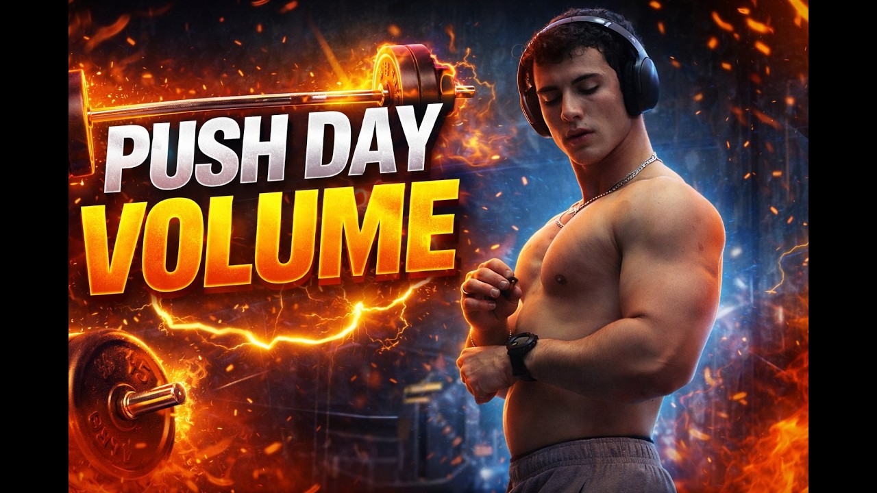 PUSH DAY VOLUME:  End of this split