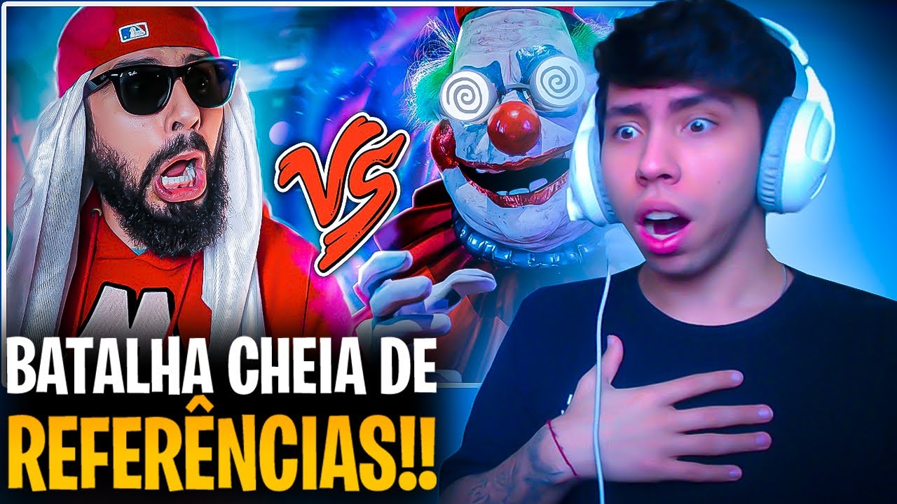Palhaço Maluco Vs. Mussa - Batalha de Rap React