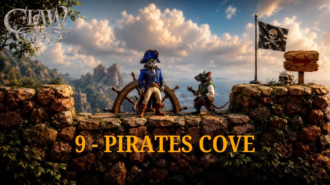 Captain Claw 🏴‍☠️ Gameplay | Pirates Cove | Walkthrough | Roman Gaming