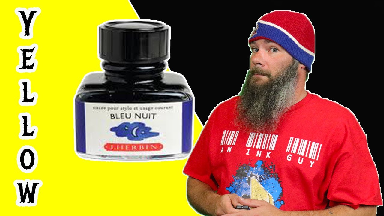 J  Herbin Ambre de Birmanie Fountain Pen Ink #fountainpenink #fountainpens