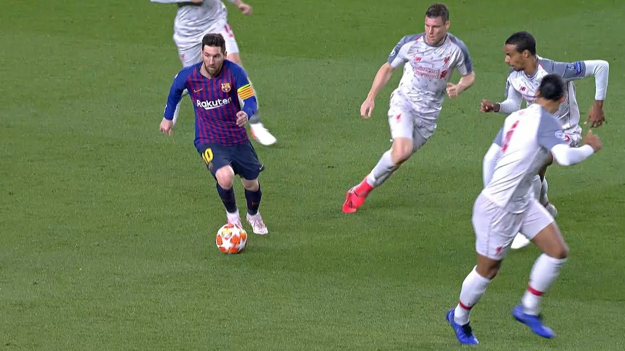 Lionel Messi vs Liverpool (Home) UCL 2018/19 - English Commentary - HD 1080i