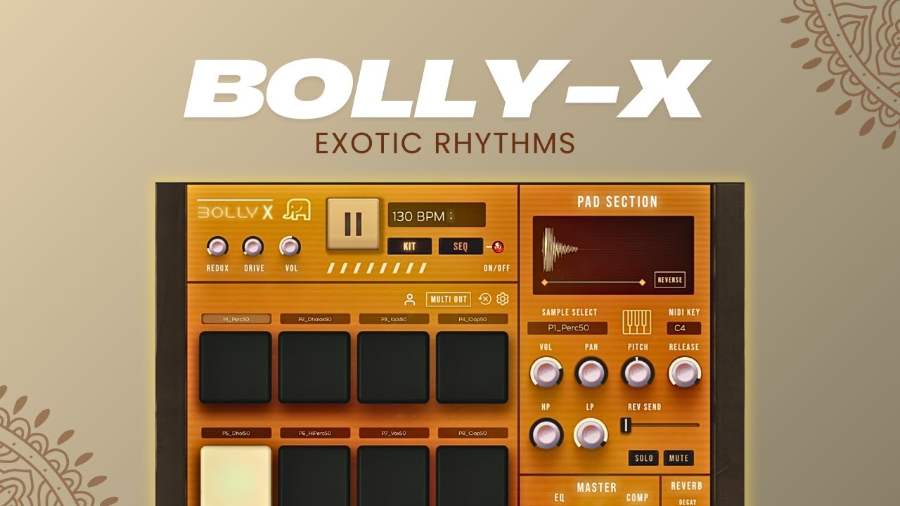 BOLLY-X - Vintage meets Exotic Rhythms
