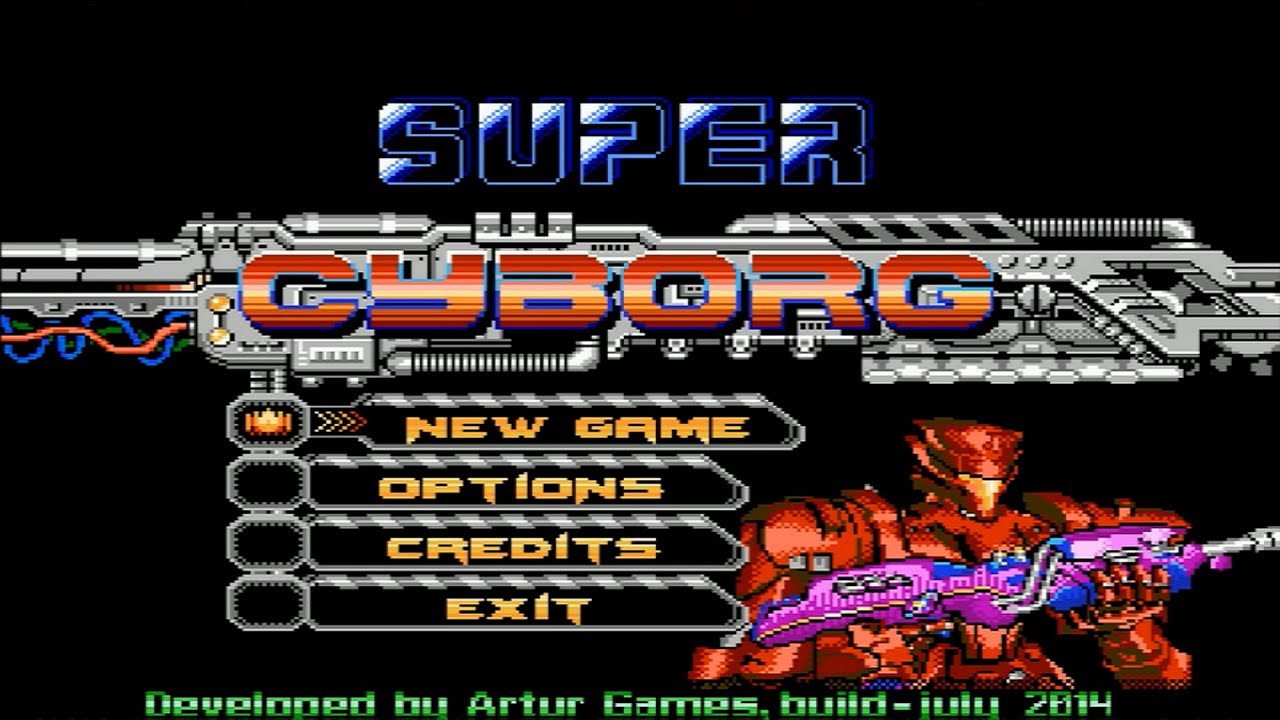 Super Cyborg (полное прохождение)