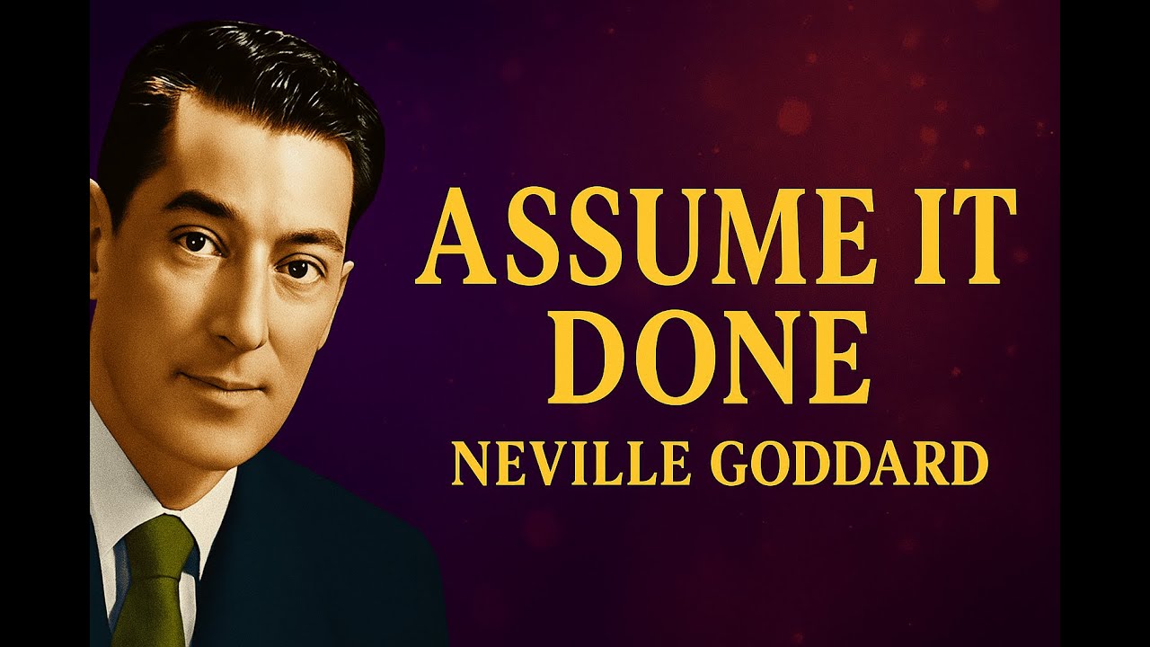 ASSUME IT DONE &mdash; Neville Goddard&rsquo;s Most Powerful Teaching