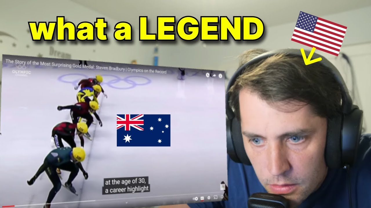 The Story of the Most Surprising Gold Medal: Steven Bradbury | American reaction