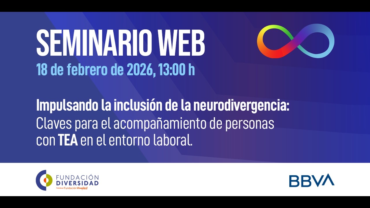 Seminario web - Claves para el acompañamiento de personas con TEA en el entorno laboral (18.02.2026)