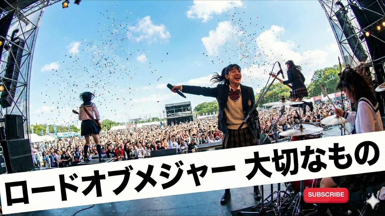 ロードオブメジャー　大切なもの｜Japanese Girls AI Rock Band｜邦楽カバー