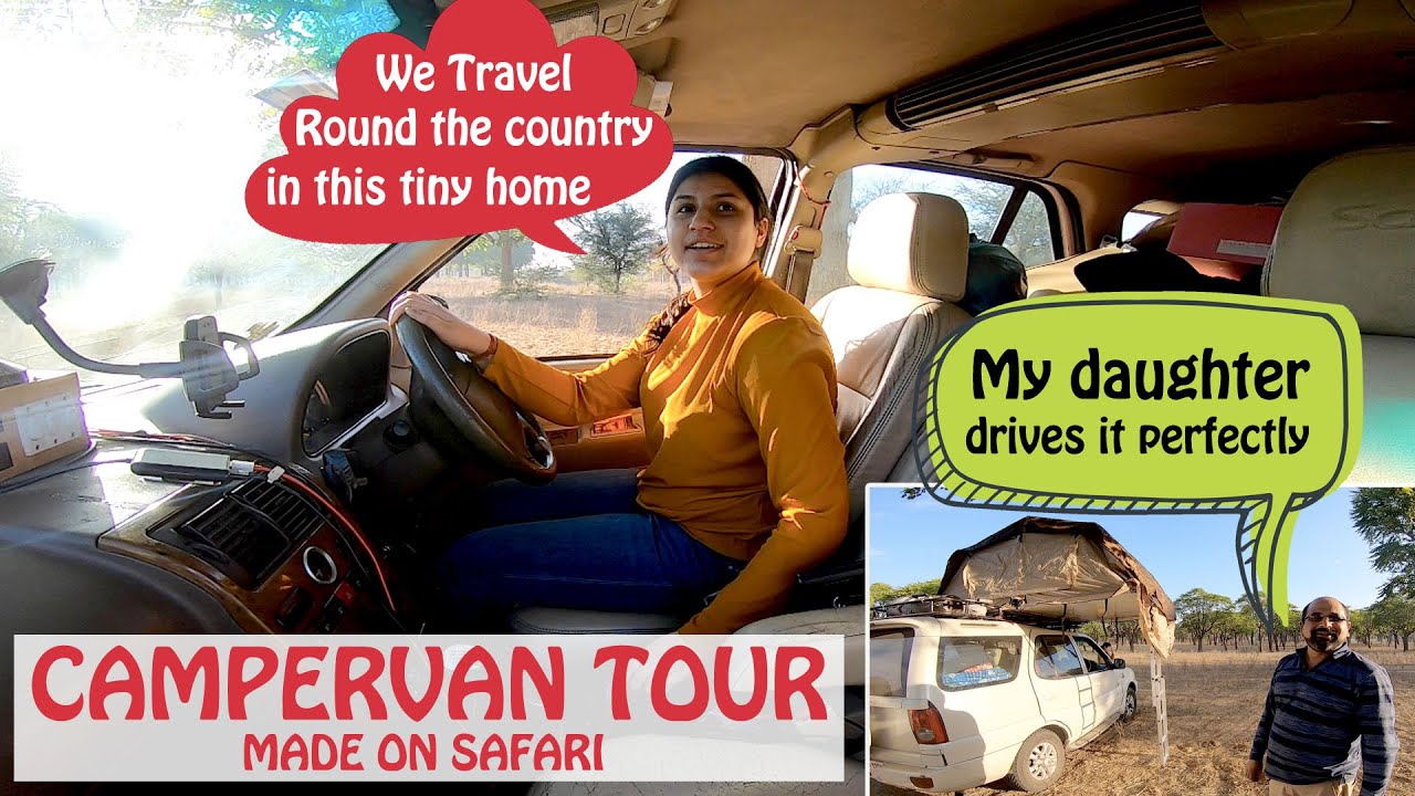 CAMPERVAN BUILT ON SUV IN INDIA / CAMPERVAN TOUR / HOME ON WHEELS / CAMPER VAN ESSENTIALS / RV INDIA
