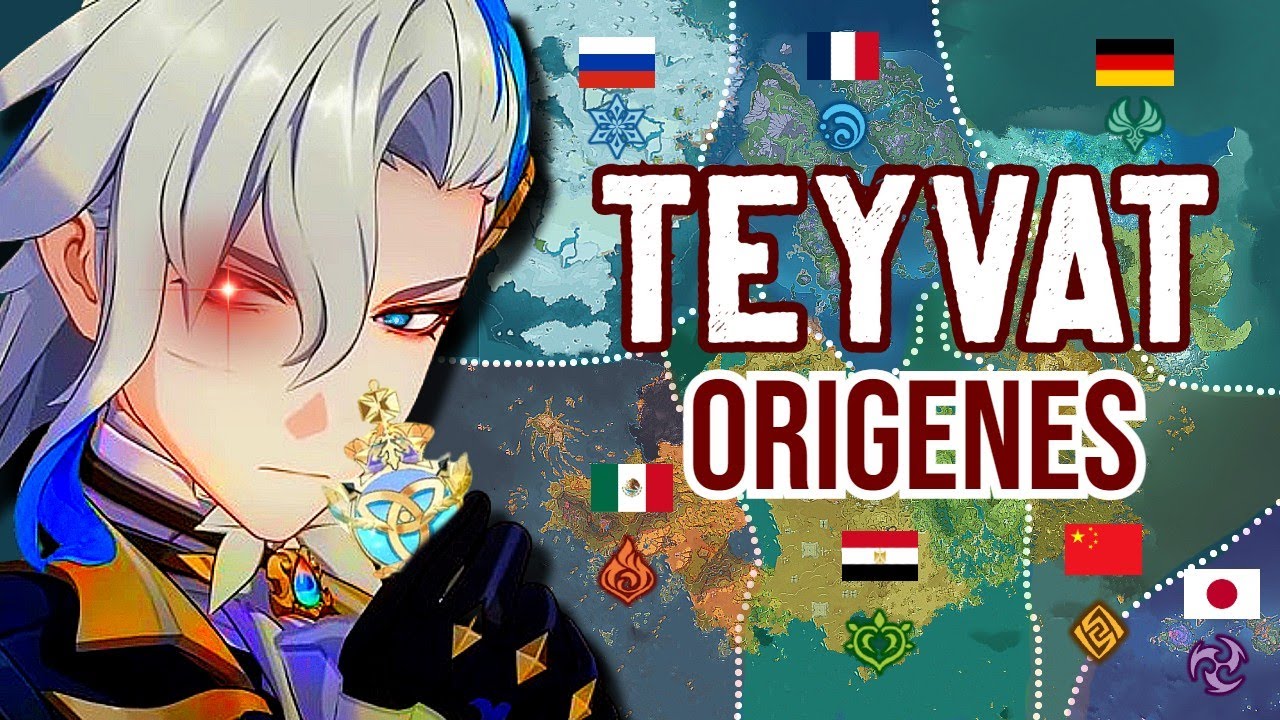 LAS 7 NACIONES de TEYVAT explicado al DETALLE / Documental / Genshin Impact