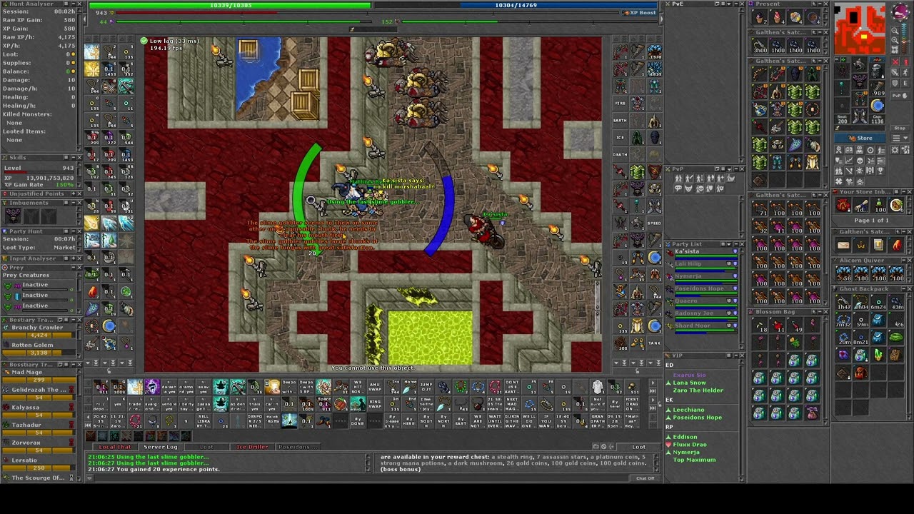 Tibia Bosstiary: Mad Mage