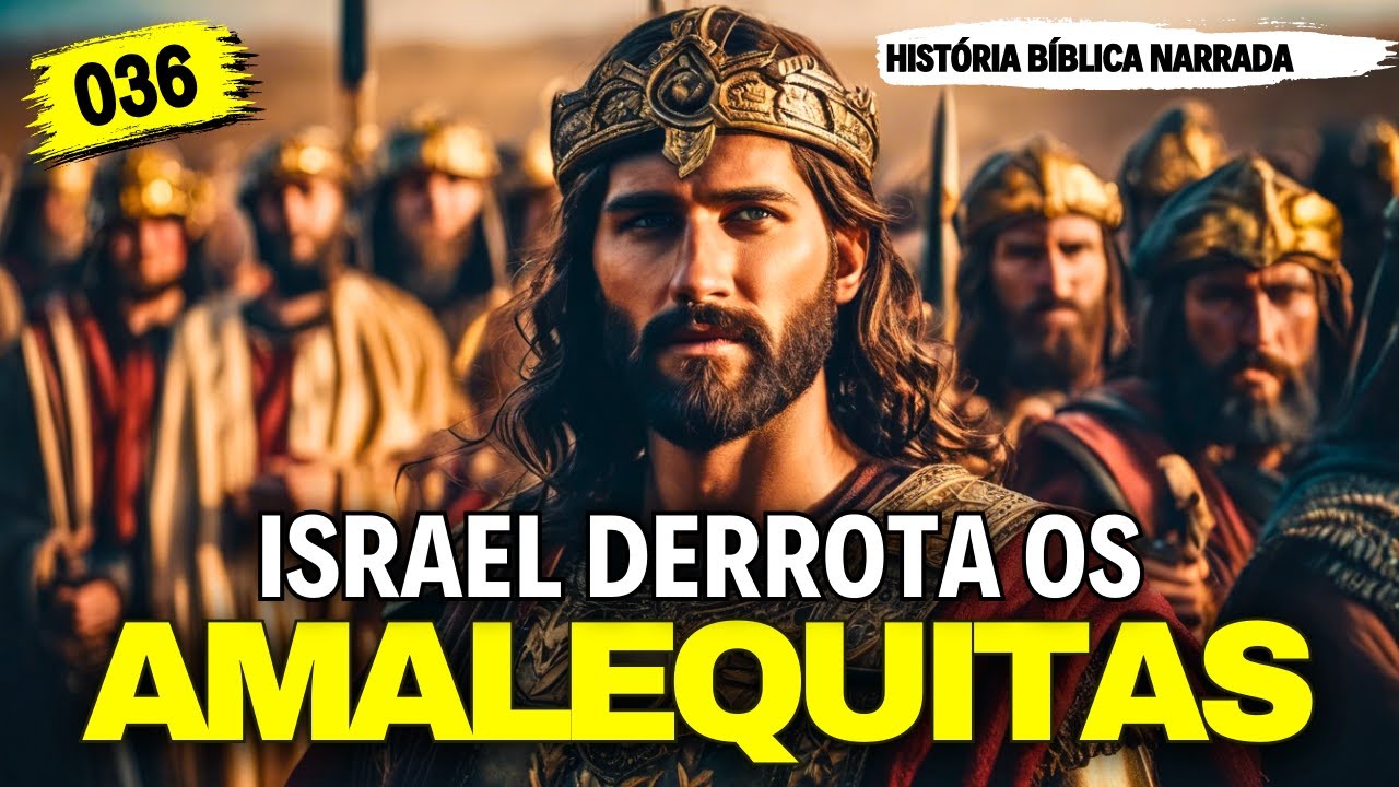 ✅ A batalha de ISRAEL contra os AMALEQUITAS | HISTÓRIAS BÍBLICAS |