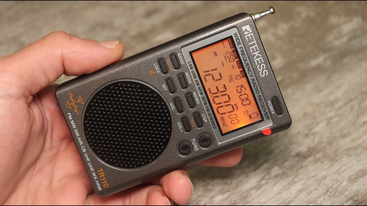 Retekess TR110 - мелкий приемник с большими возможностями.