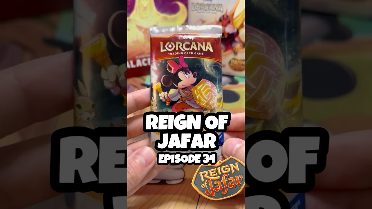 Disney Lorcana Reign of Jafar - Ep 34 - #disneylorcana #reignofjafar #lorcana #tcg #opening